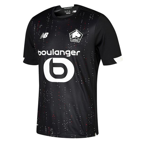 Camiseta Lille Replica Segunda Ropa 2020/21 Negro